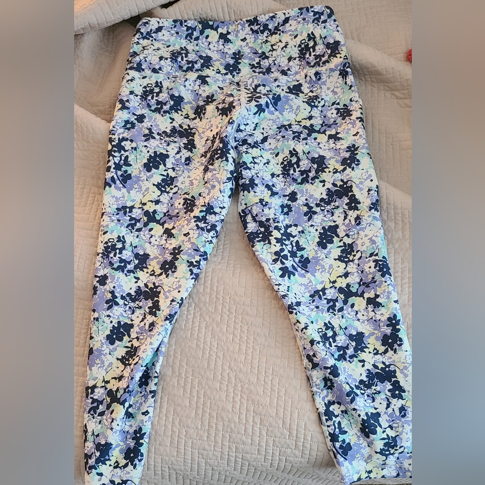 Floral leggings